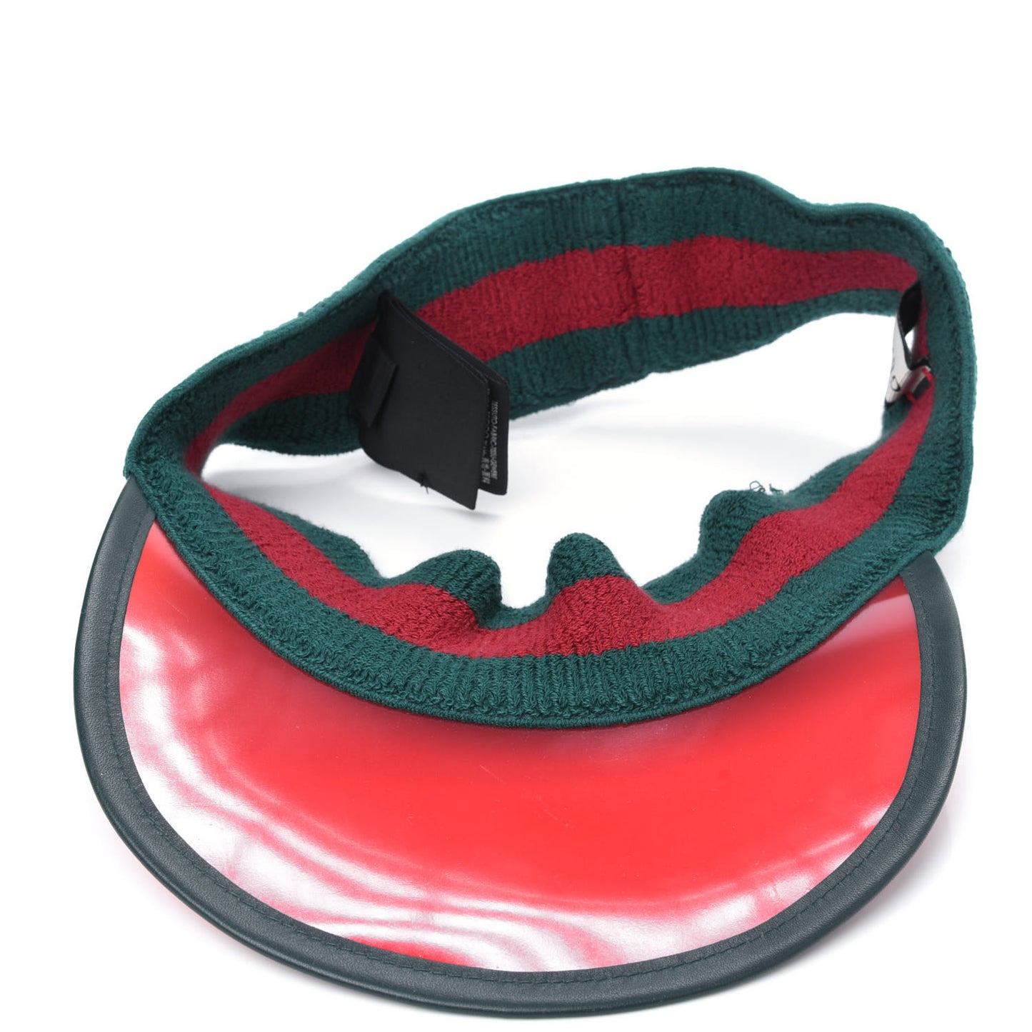 Vinyl Web Visor M Green Red