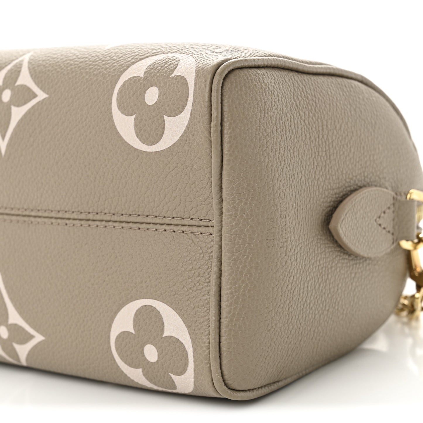 Empreinte Monogram Giant Speedy Bandouliere 20 Creme Beige