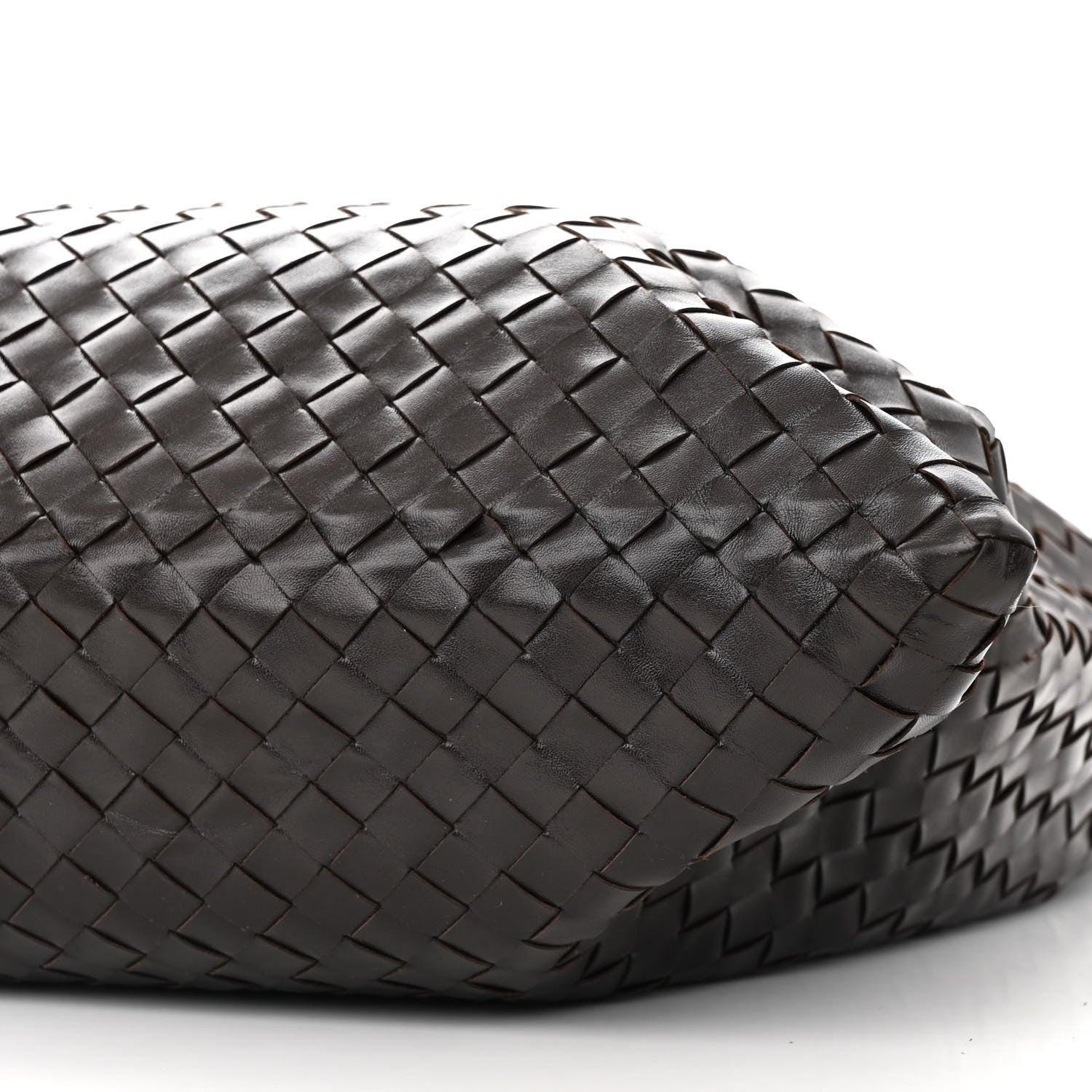 Bottega Veneta Calfskin Intrecciato Large Hop Fondant 10 of 13