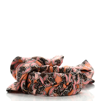 Fendi Calfskin Ribbon Lace Up Floral Strap You Multicolor 2 of 5