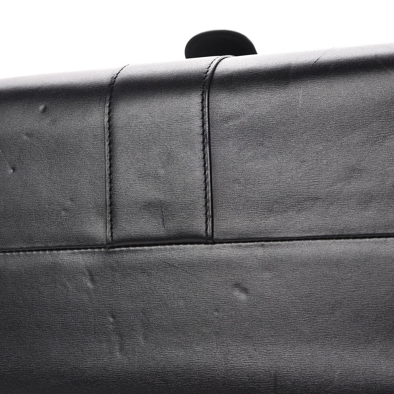 Delvaux Calfskin MM L'Humour Brillant Satchel Black 10 of 15