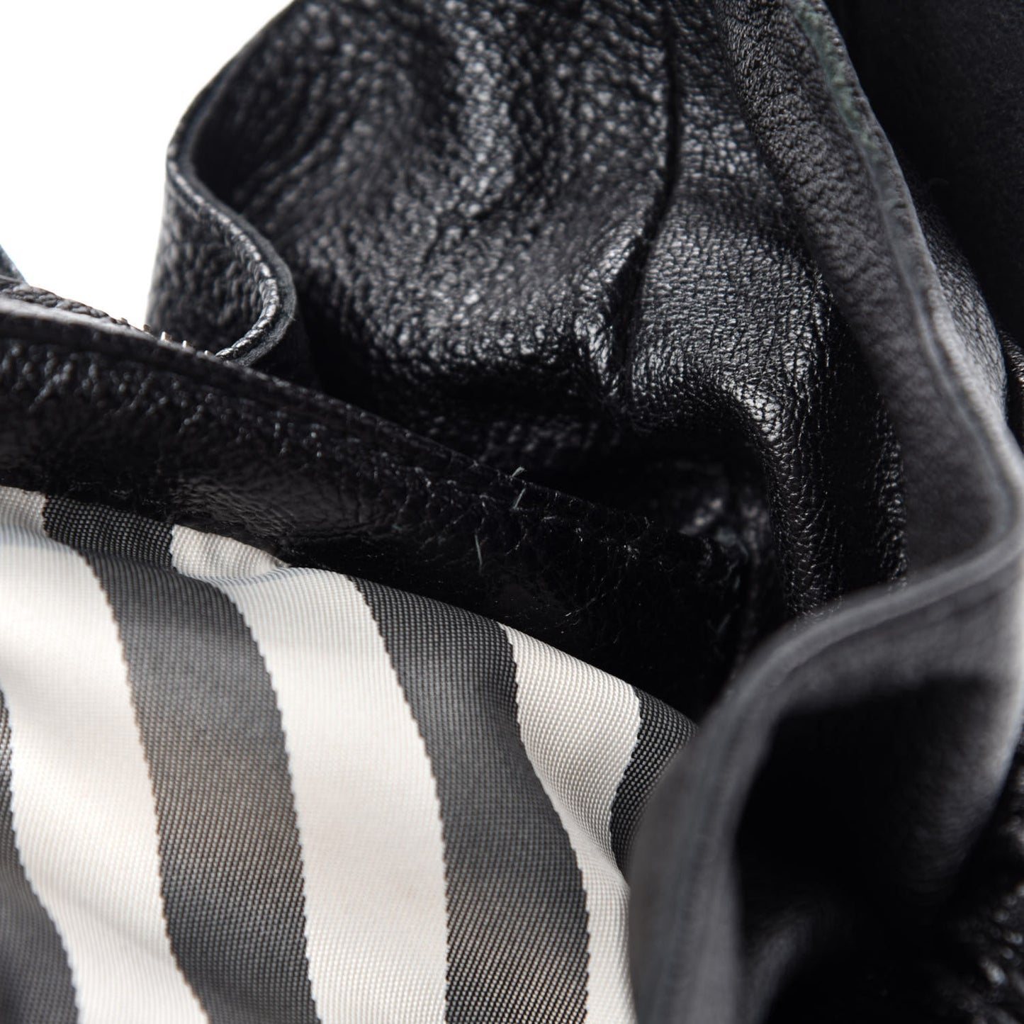 Calfskin Warrior Hobo Black