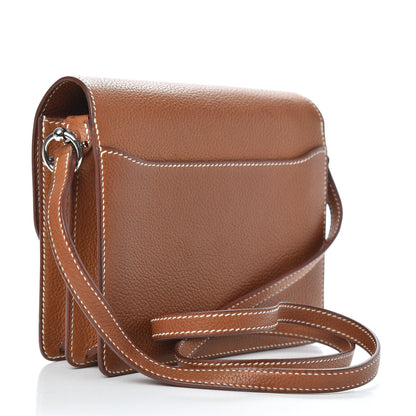 Hermes Barenia Faubourg Mini Sac Roulis Fauve 3 of 14