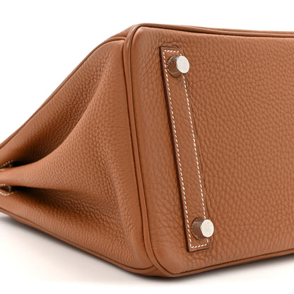 Hermes Togo Birkin 25 Gold 10 of 14