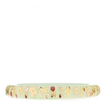 Louis Vuitton Resin Swarovski PM Inclusion Bracelet Peppermint 1 of 3
