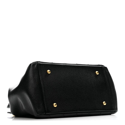 Chanel Caviar Quilted Petit Timeless Tote PTT Black 3 of 14