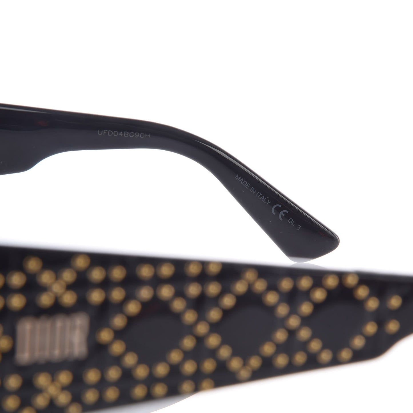Lady Dior Studs 2 Sunglasses Black