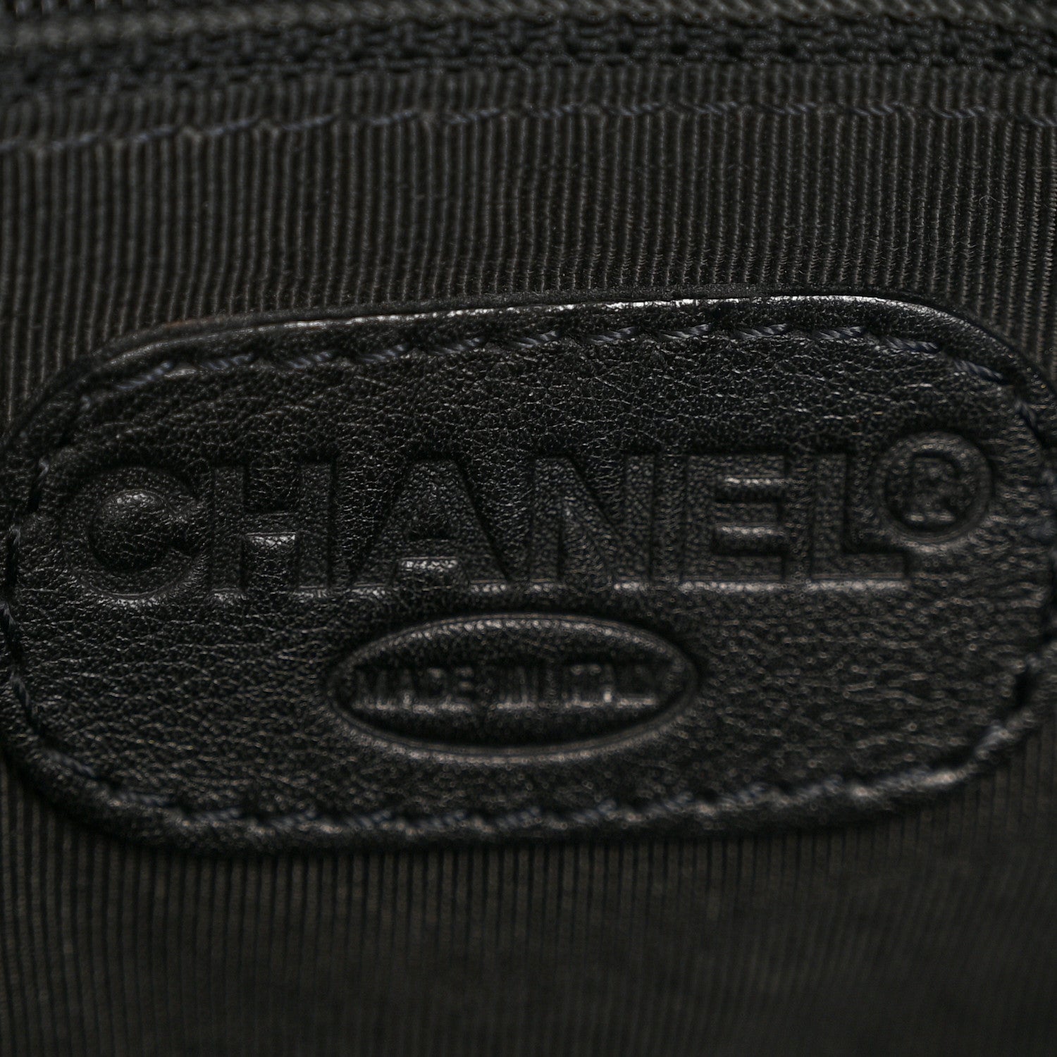 Chanel Lambskin CC Tassel Shoulder Flap Bag Black 6 of 14