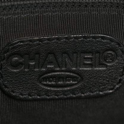 Chanel Lambskin CC Tassel Shoulder Flap Bag Black 6 of 14