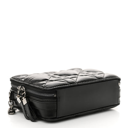 Christian Dior Calfskin Macrocannage Caro Box Bag Black 4 of 10