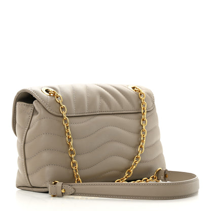 Louis Vuitton Calfskin LV New Wave Chain Bag Taupe 3 of 12