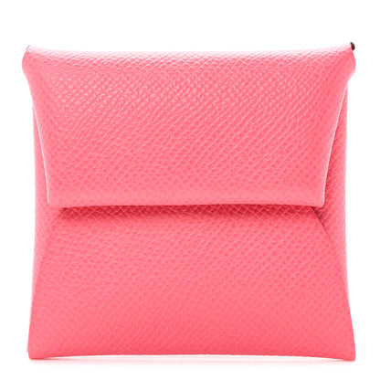 Hermes Epsom Bastia Coin Purse Rose Azalee 1 of 9