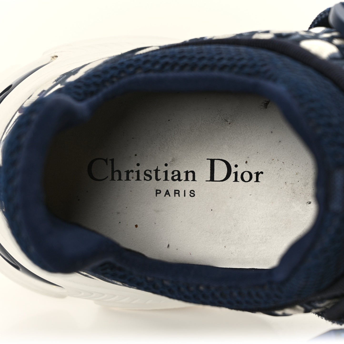 Technical Fabric Oblique D-Wander Sneakers 42 Deep Blue