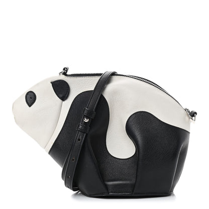 Loewe Calfskin Panda Crossbody Black White 1 of 10