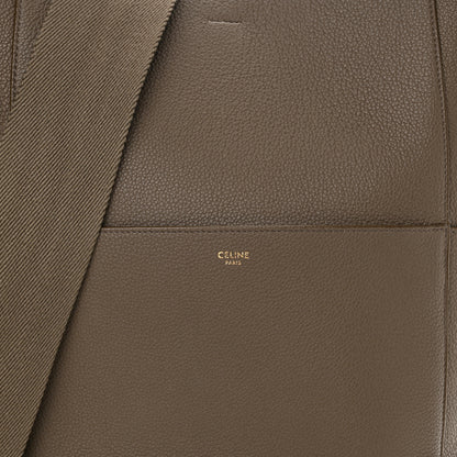 Celine Soft Grained Calfskin Sangle Bucket Bag Taupe 8 of 10