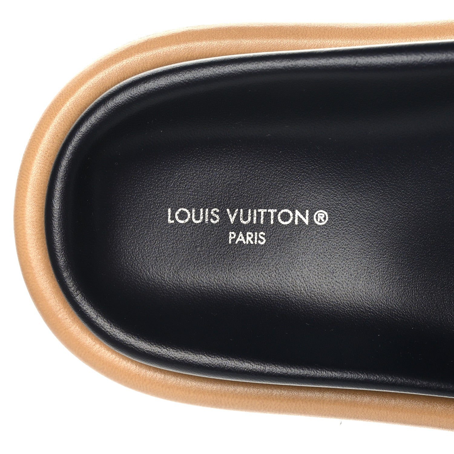 Louis Vuitton Nylon Monogram Womens Pool Pillow Comfort Mules 37 Navy Blue 7 of 8