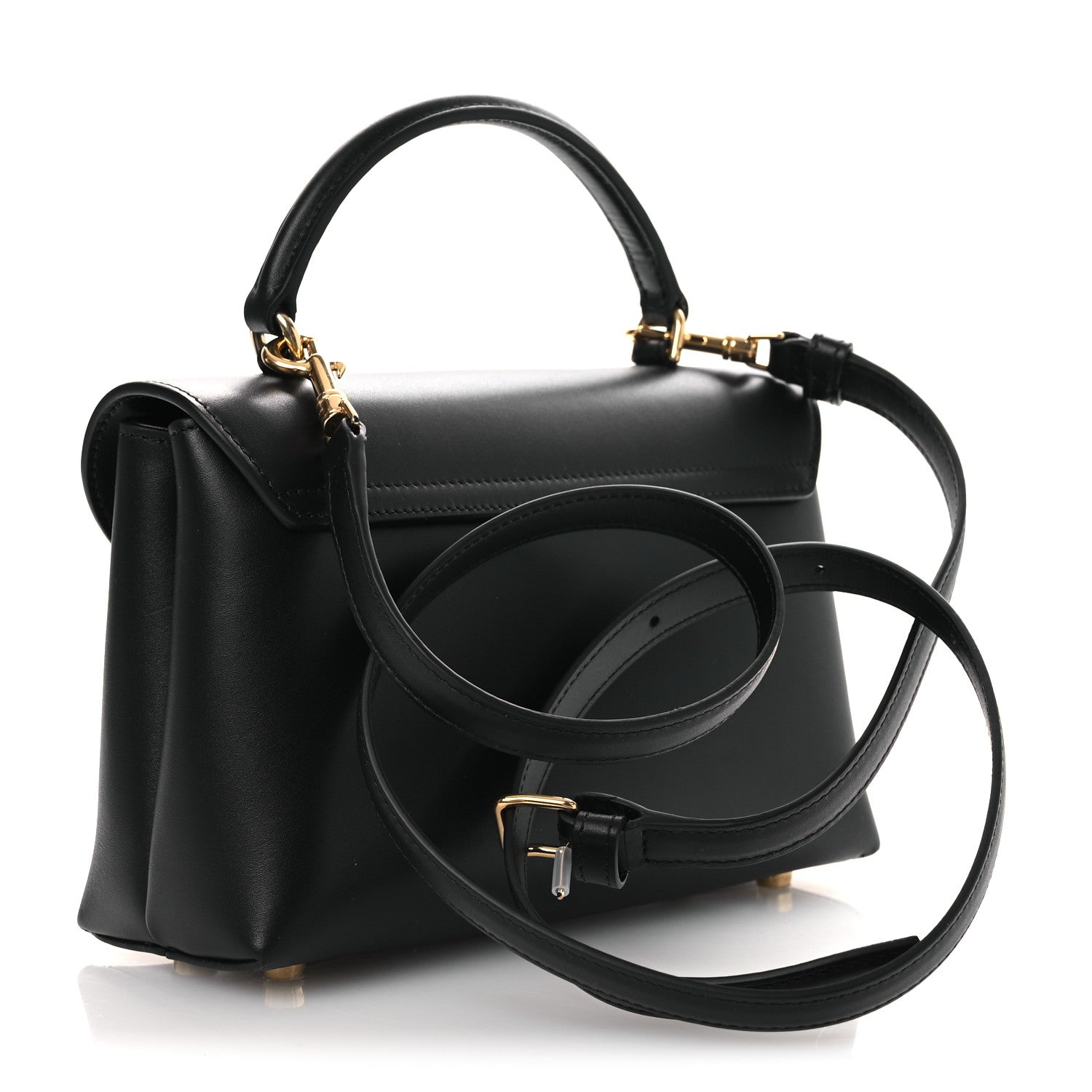 Celine Smooth Satinated Calfskin Teen Nino Black 3 of 12