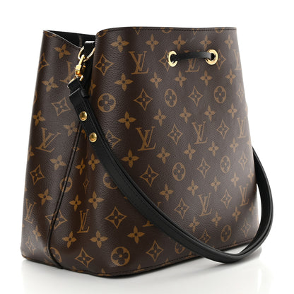 Louis Vuitton Monogram Neonoe MM Black 3 of 15