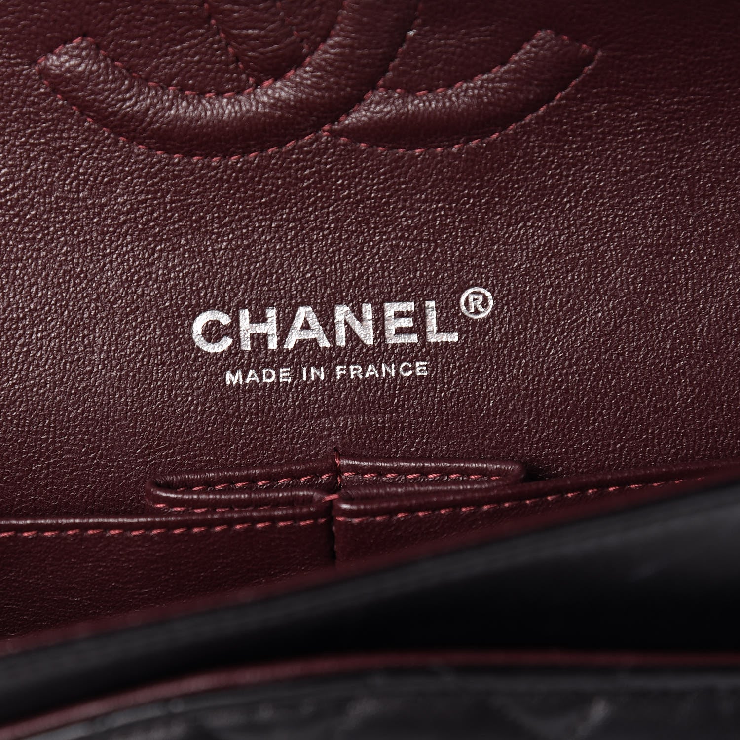 Chanel Lambskin Quilted Medium Double Flap Black 6 of 13