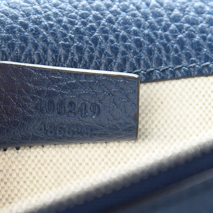 Gucci Dollar Calfskin Crystal Small Dionysus Shoulder Bag Blue Agata Montana Sapphire 8 of 12