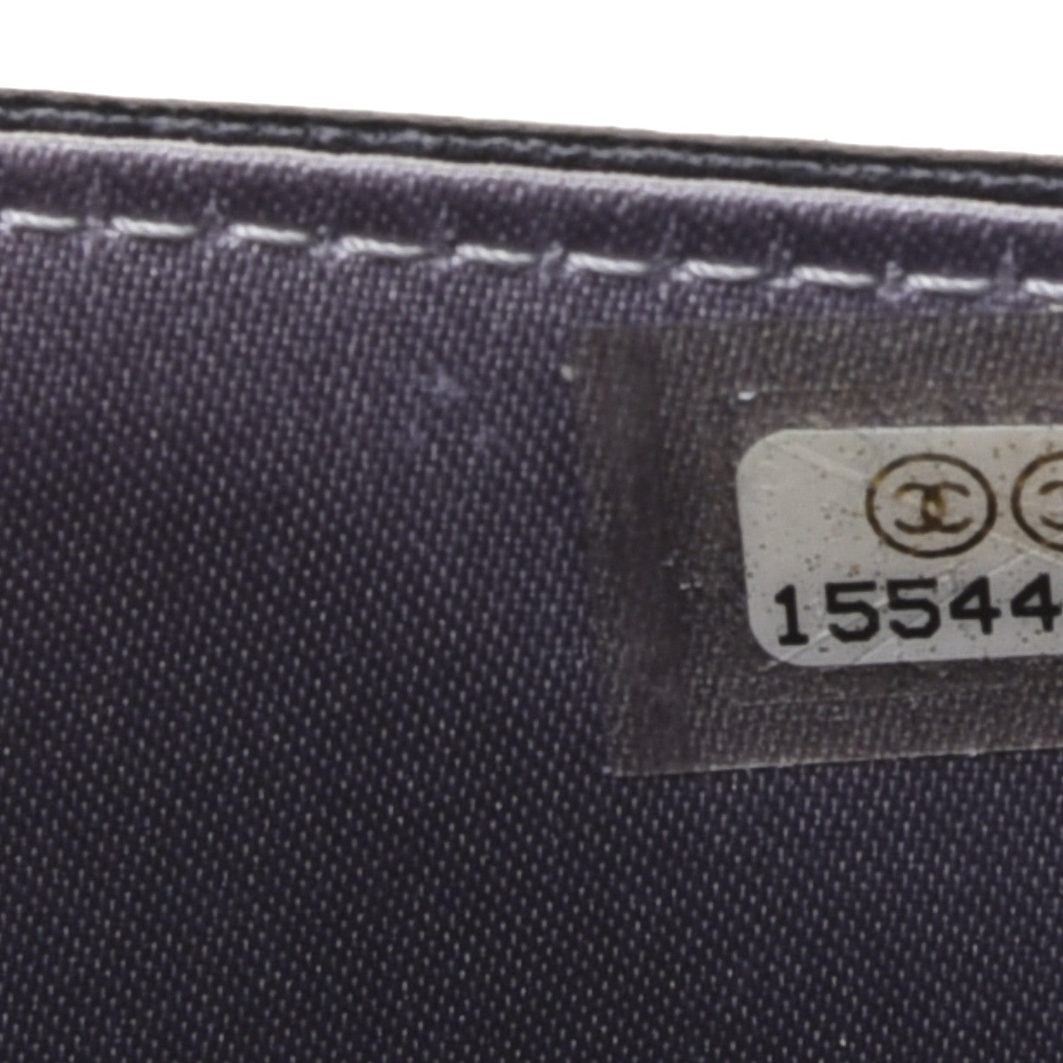 Chanel Lambskin Camellia Embossed Wallet on Chain WOC Black 10 of 16