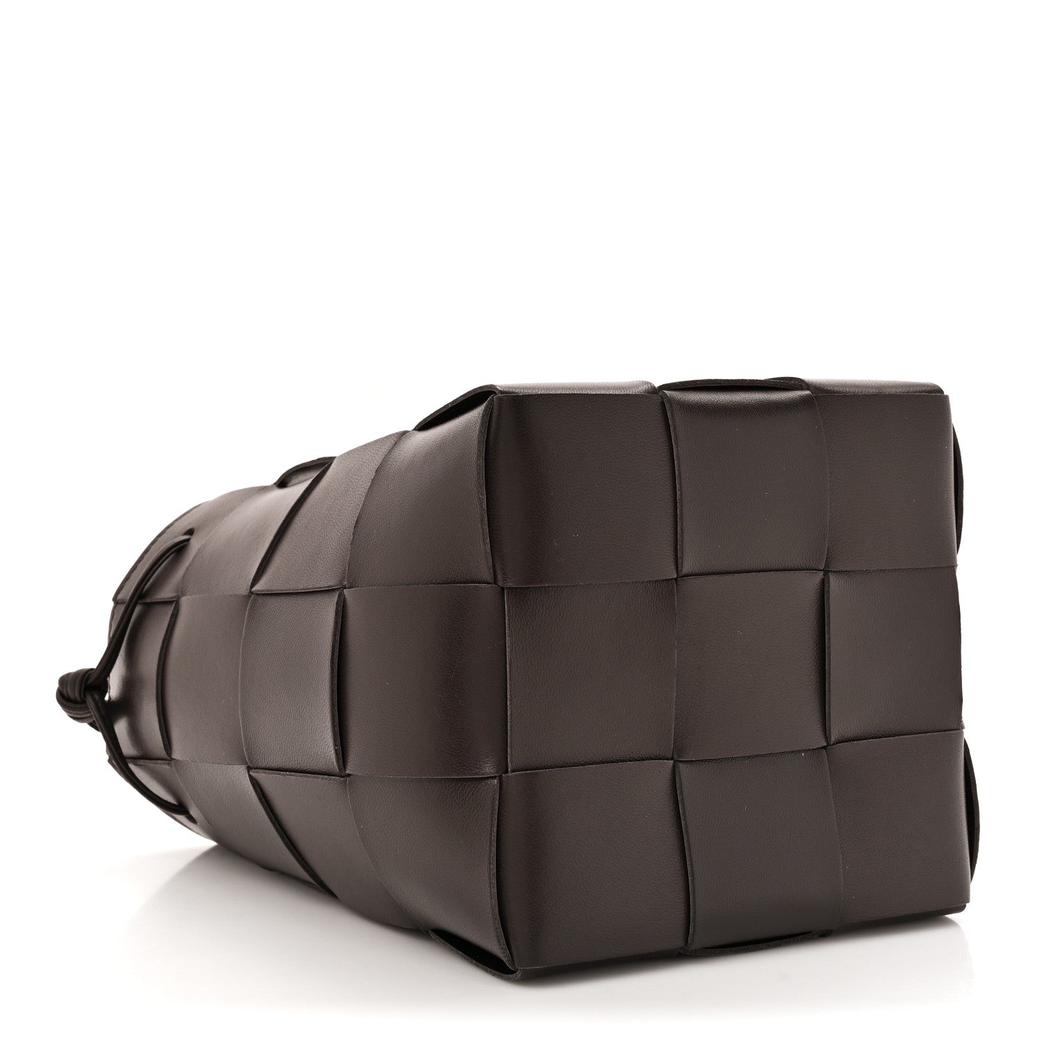 Bottega Veneta Nappa Maxi Intrecciato Mini Cassette Bucket Bag Fondant 4 of 9
