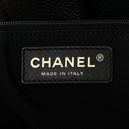 Chanel Calfskin Cerf Executive Shopper Tote Black 5 of 10