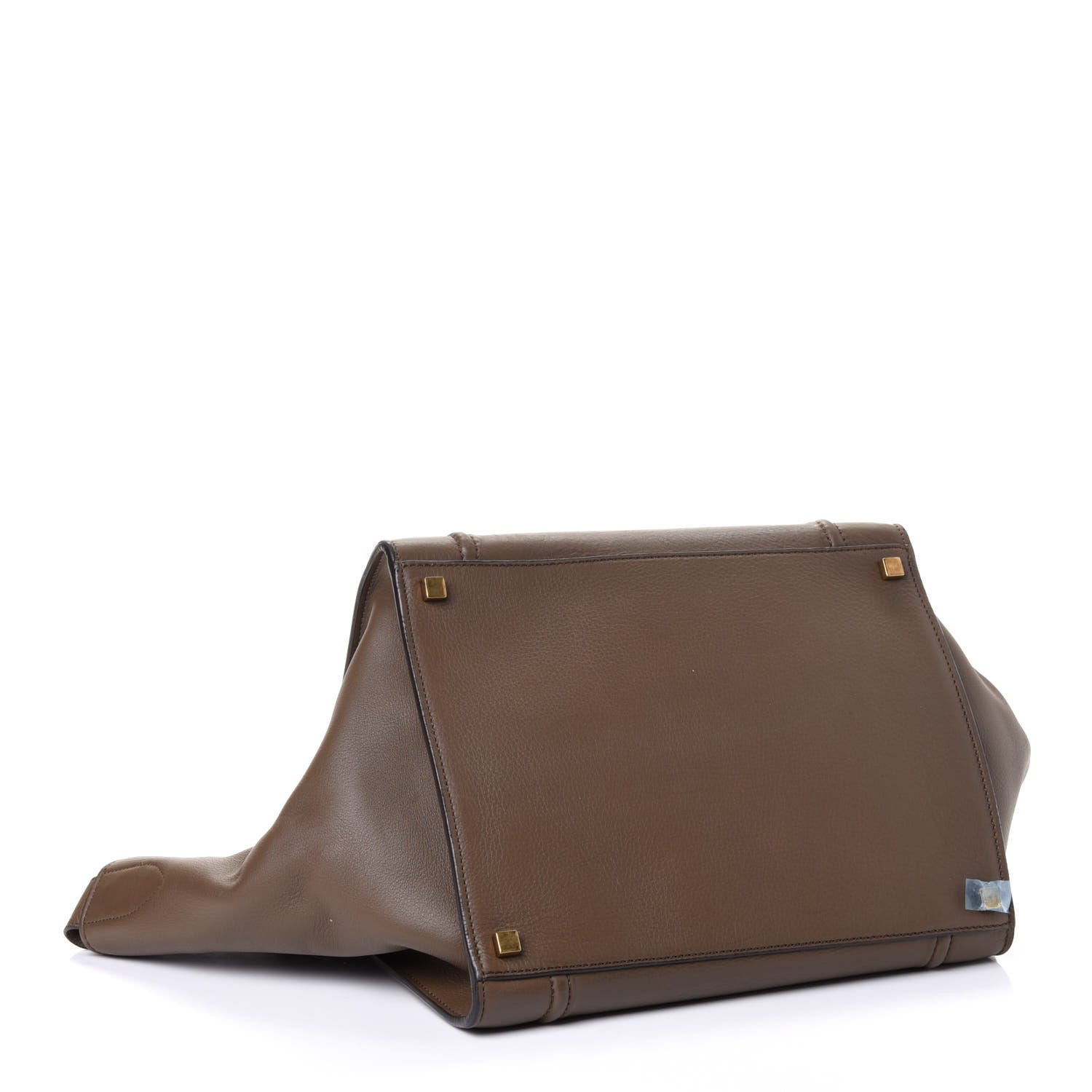 Celine Supple Calfskin Medium Phantom Luggage Taupe 3 of 4