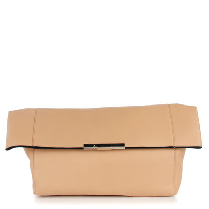 Celine Calfskin Folded Clutch Beige 1 of 6