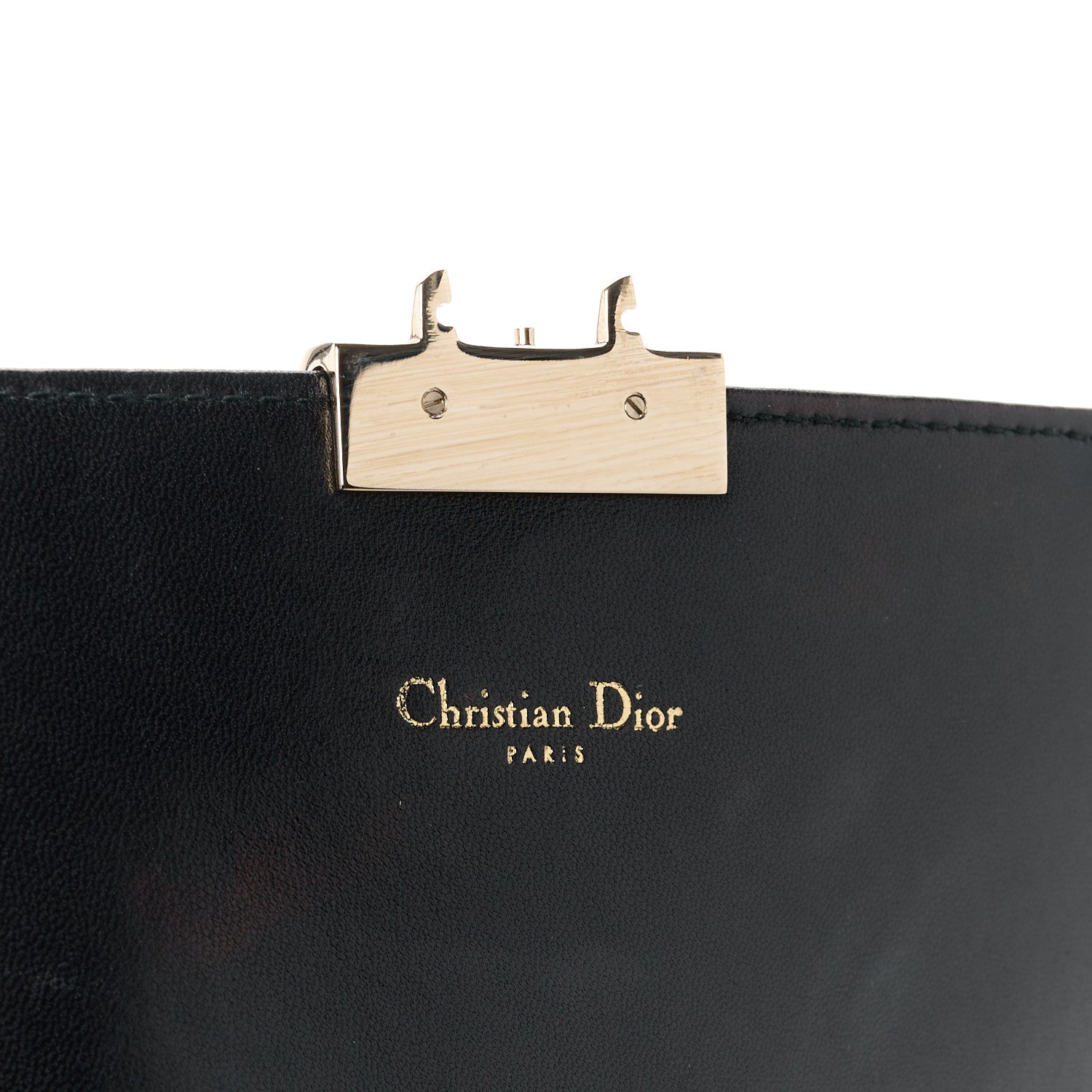 Christian Dior Lambskin Cannage Miss Dior Promenade Pouch Black 6 of 11
