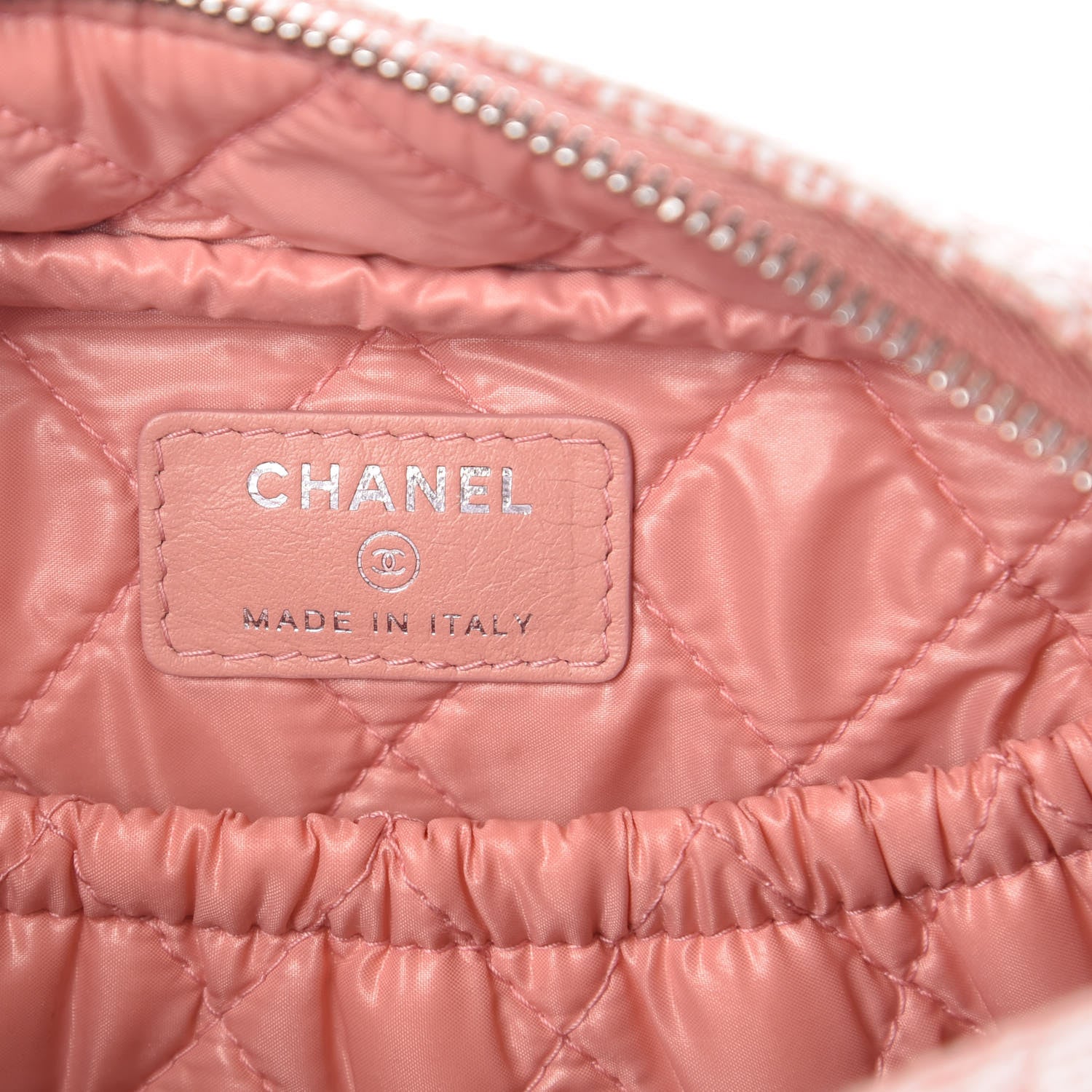 Chanel Canvas Small Deauville Case Pink 6 of 8