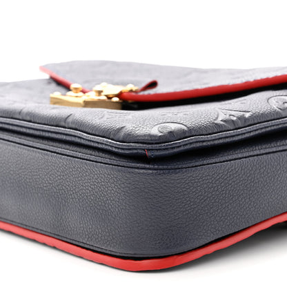 Louis Vuitton Empreinte Pochette Metis Marine Rouge 10 of 10