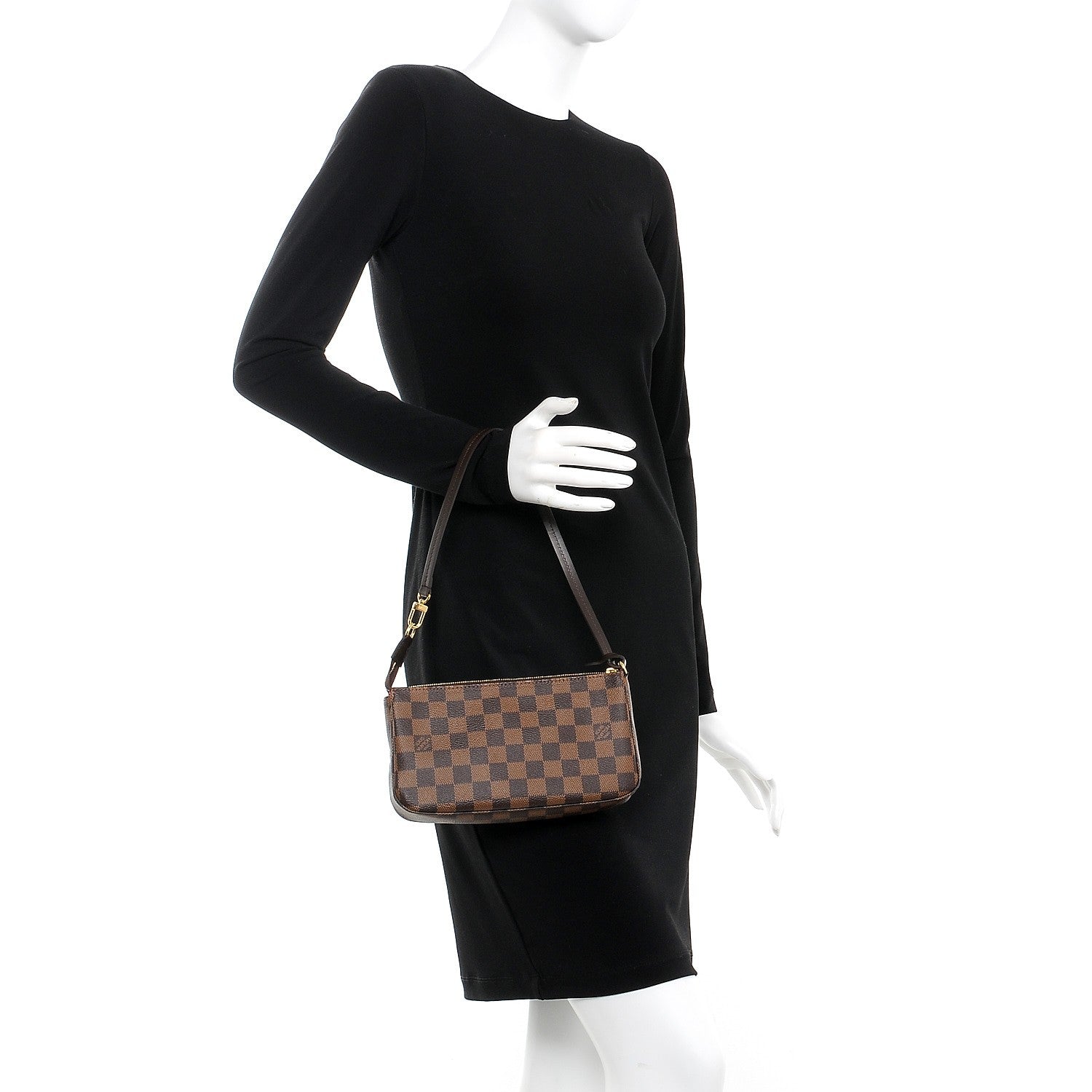 Louis Vuitton Damier Ebene Pochette Accessories NM 2 of 7