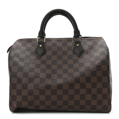 Louis Vuitton Damier Ebene Speedy 30 1 of 9