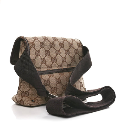 Gucci GG Monogram Flight Belt Bag Dark Brown 3 of 11
