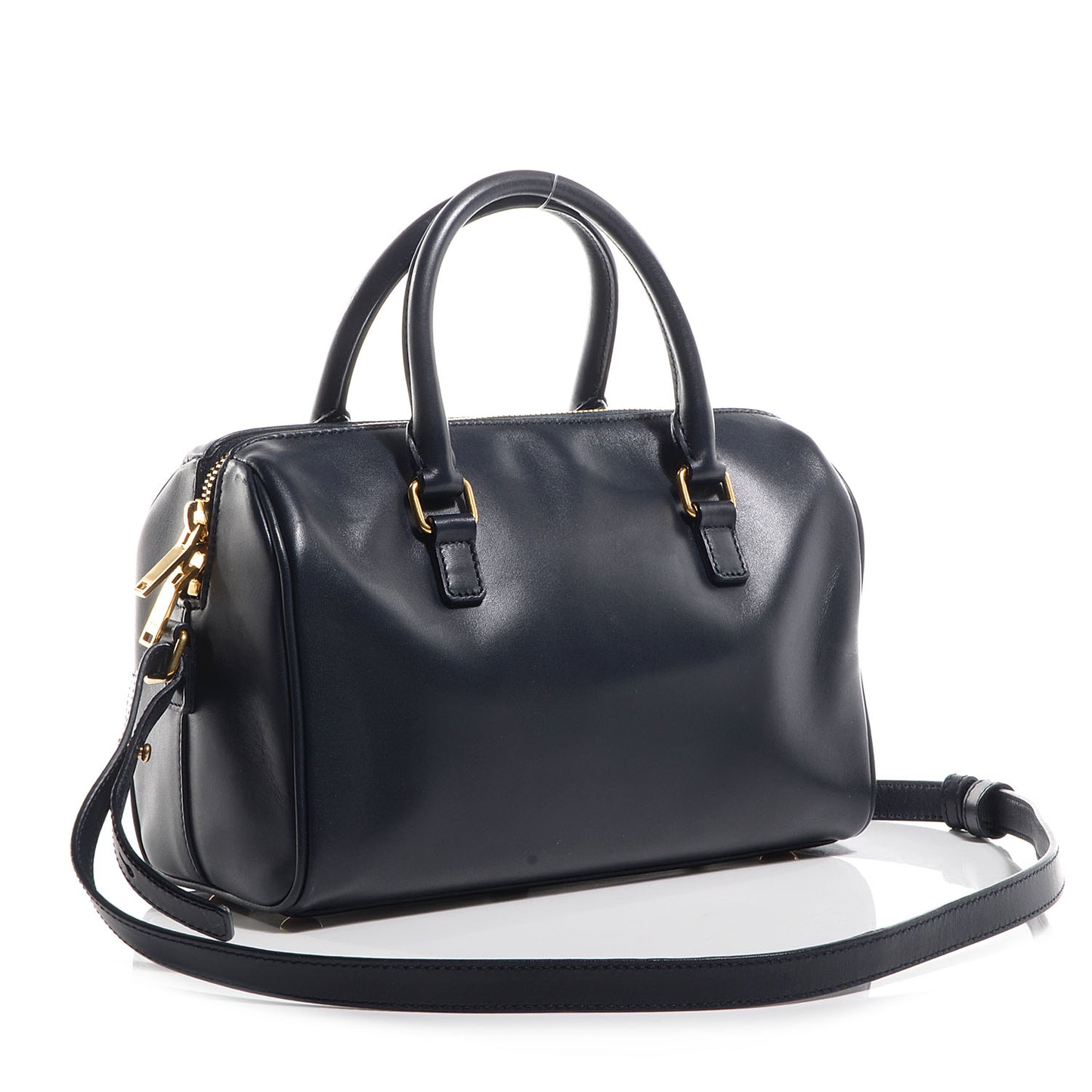 Calfskin Classic Baby Duffle Dark Blue