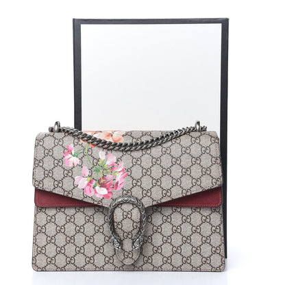 Gucci GG Supreme Monogram Blooms Medium Dionysus Shoulder Bag Beige Multicolor Dry Rose 13 of 13