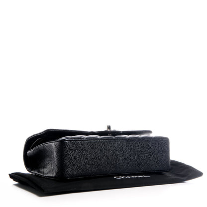 Chanel Caviar Quilted Medium Double Flap Black 4 of 9