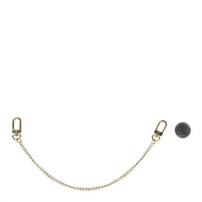 Louis Vuitton XL Pochette Extender Key Ring Chain Gold 3 of 4