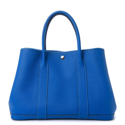 Hermes Negonda Garden Party Tote 36 MM Bleu Hydra 1 of 10