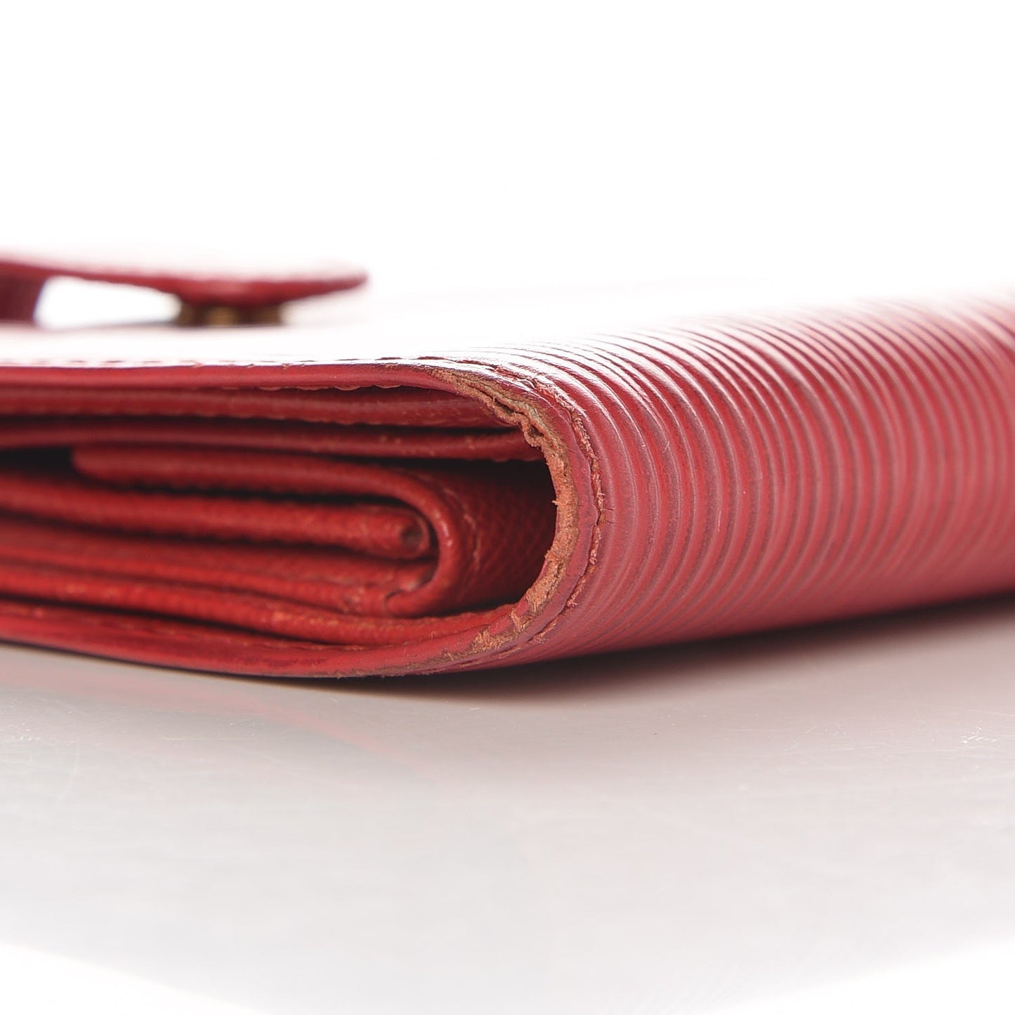 Epi Porte Billets Compact Wallet Red