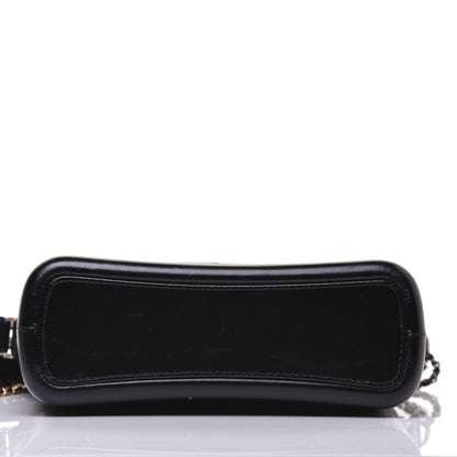 Chanel Aged Calfskin Quilted Medium Gabrielle Hobo Black 13 of 18
