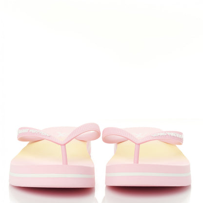 Louis Vuitton Rubber Arcade Flat Thong Sandals 39 Rose 2 of 8