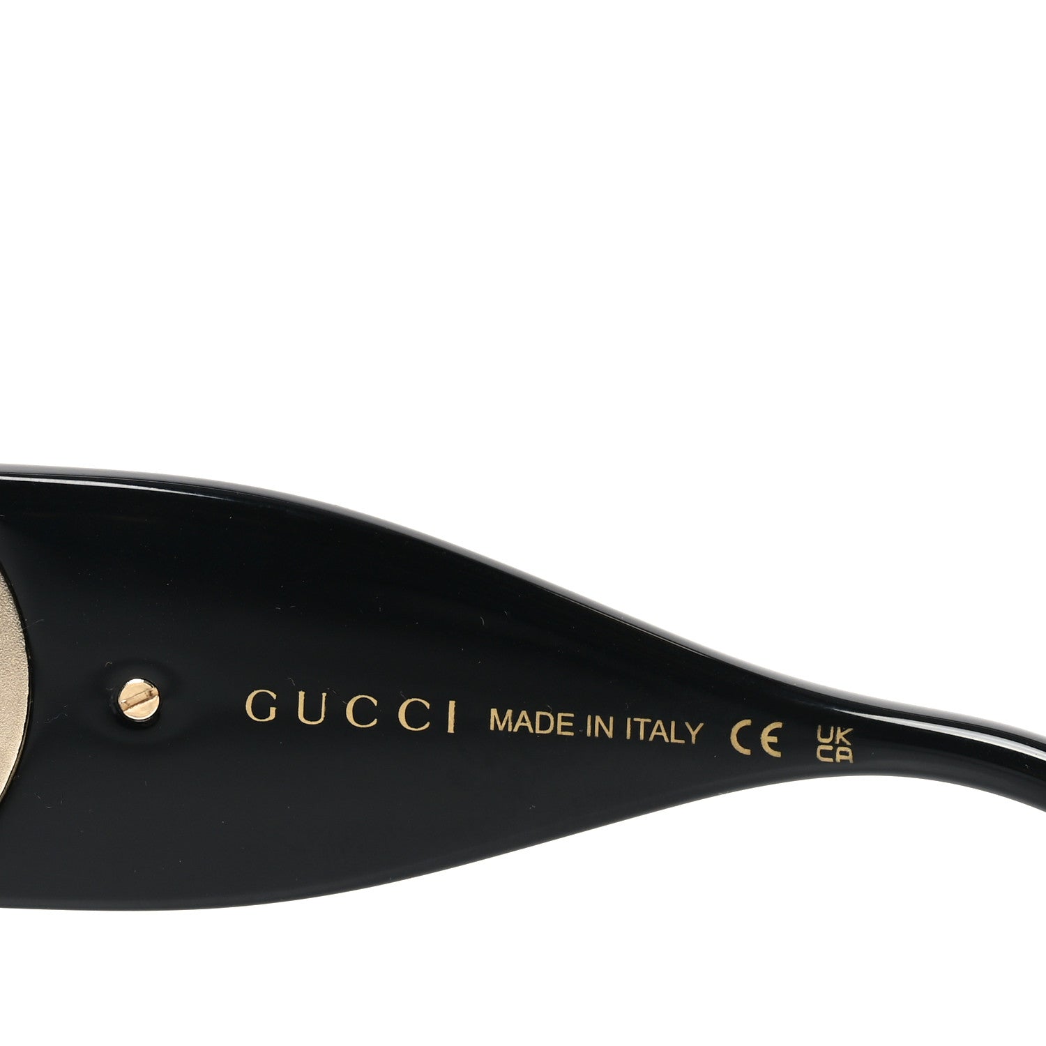 Gucci Acetate Square Frame Chain Sunglasses GG1022S Black 5 of 8