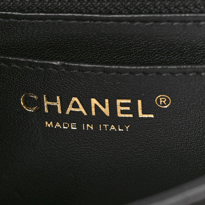 Chanel Lambskin Quilted Mini Rectangular Flap Black 6 of 9