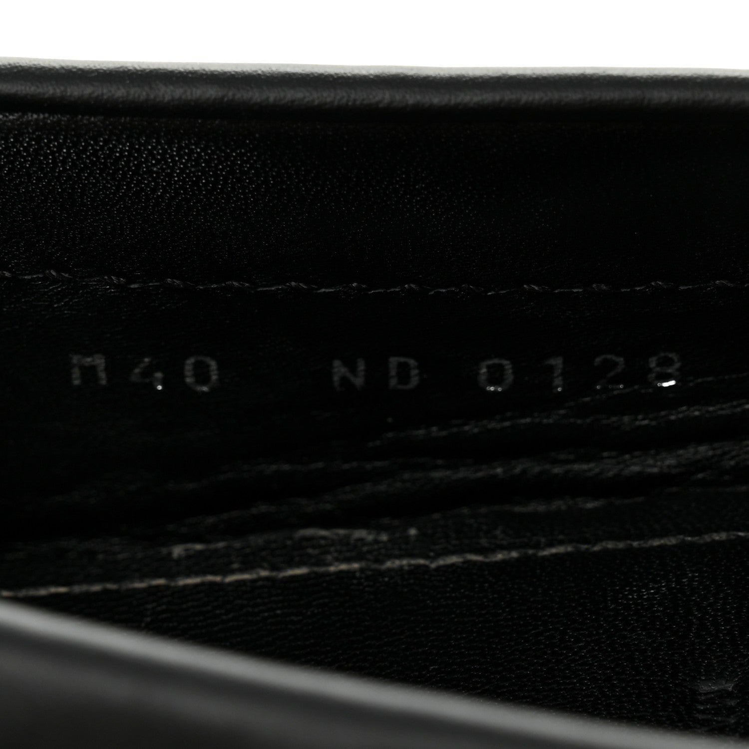Louis Vuitton Empreinte Monogram Gloria Flat Loafers 40 Black 9 of 10