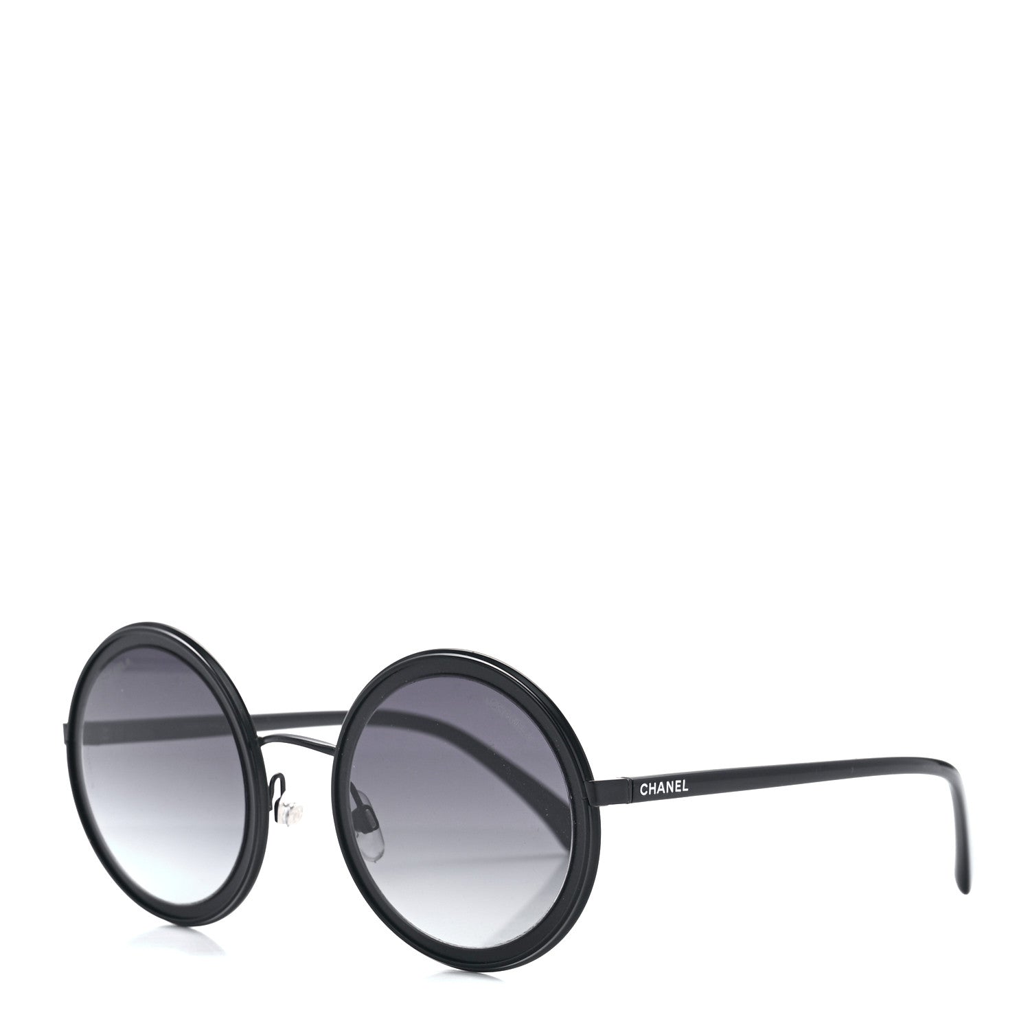Chanel Round Sunglasses 4226 Black 1 of 8