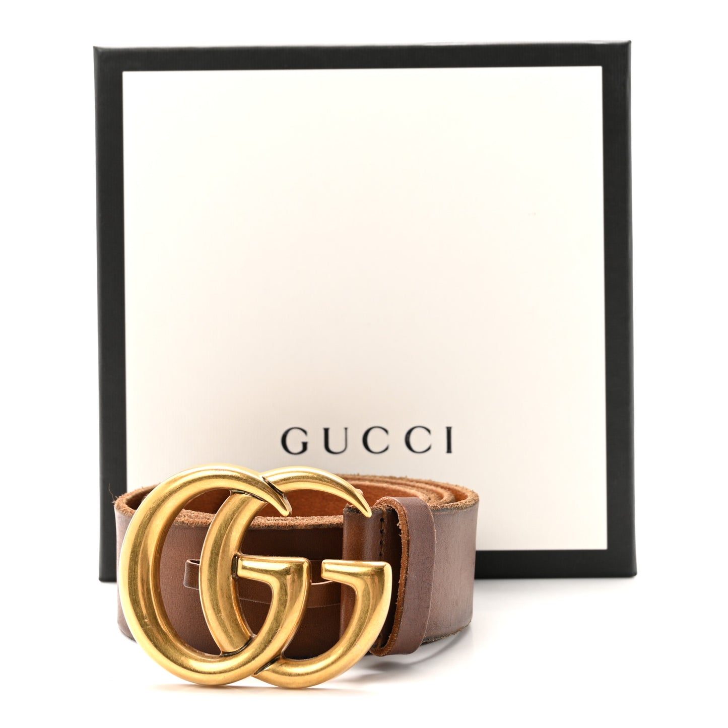 Faded Calfskin Double G 40mm Belt 90 36 Cuir