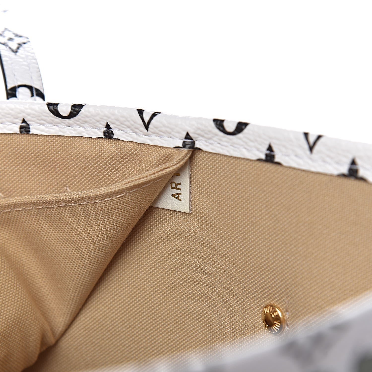 Louis Vuitton Monogram Giant Neverfull MM Kaki 8 of 12