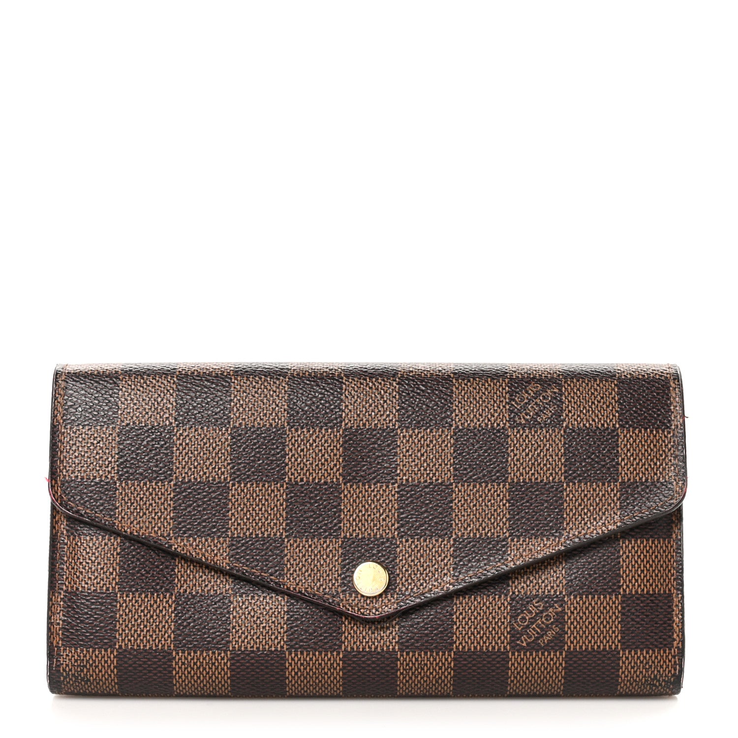 Louis Vuitton Damier Ebene Sarah Wallet NM 1 of 10